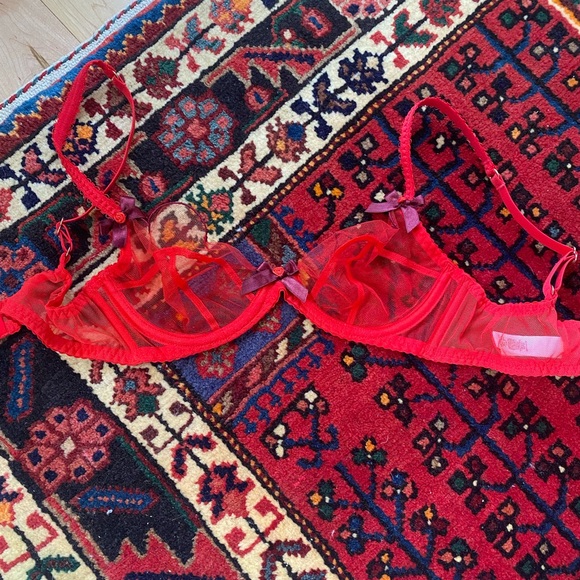 Agent Provocateur red Lorna bra - Picture 1 of 2